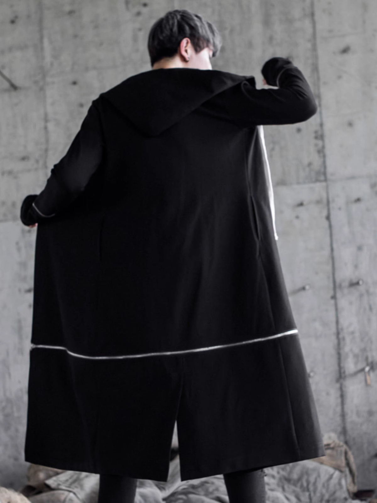 Hooded Techwear Cloak