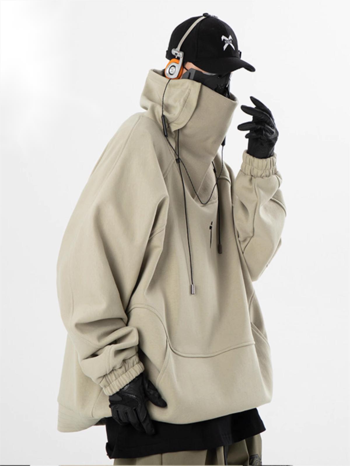 Turtleneck Techwear Cloak