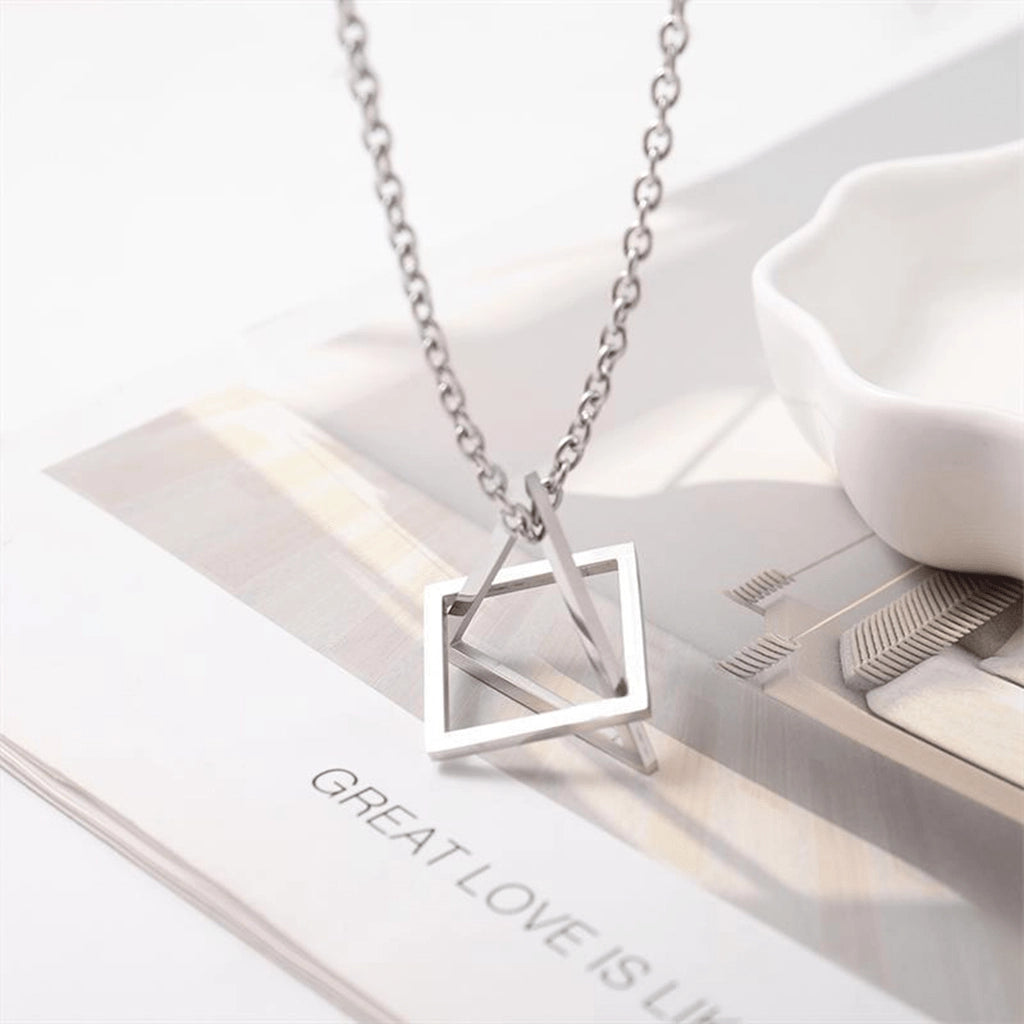Geometric Necklace