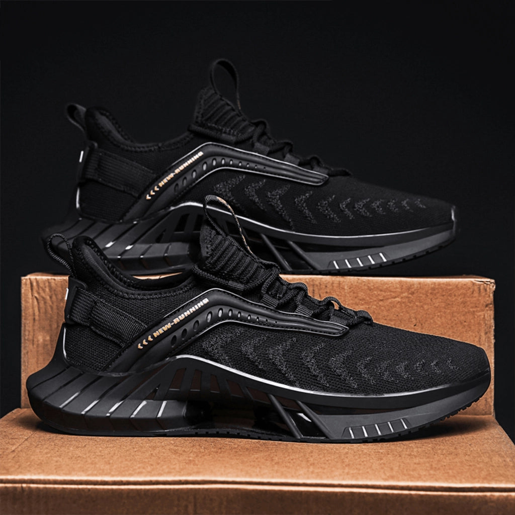 Black Techwear Sneakers