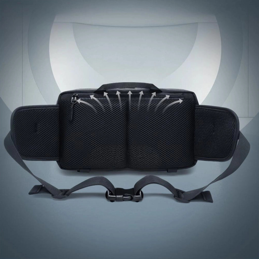 Crossbody Tech Bag with 11 Compartments