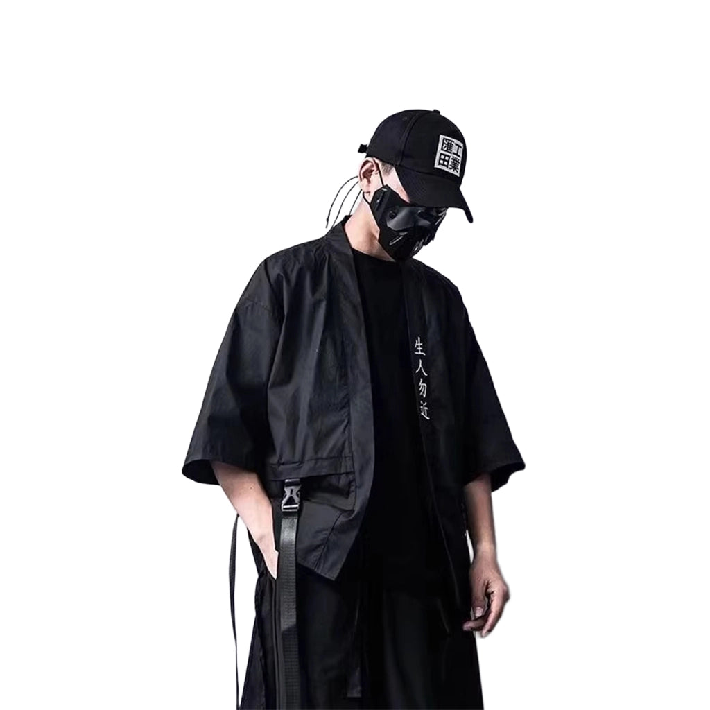 Urban Samurai-Inspired Techwear Shirt