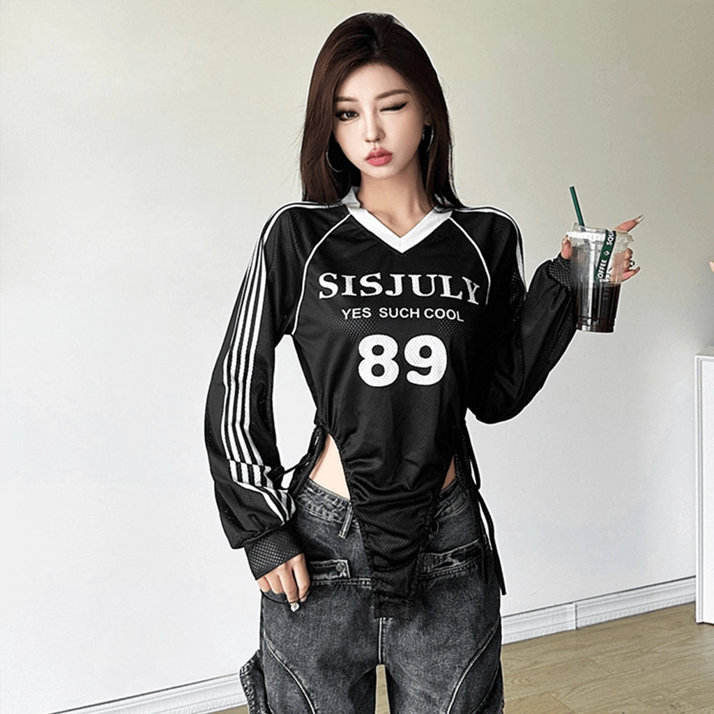 Striped Sports Bodysuit