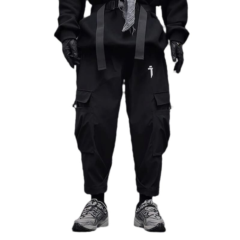 Straight Cargo Techwear Pants