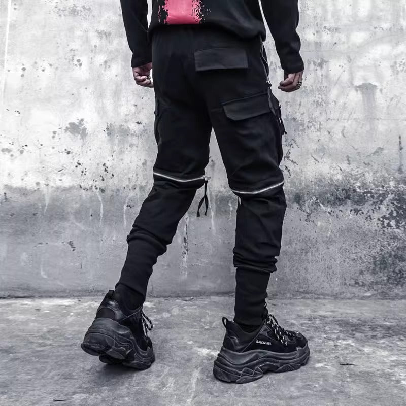 Black Cargo Pants Streetwear