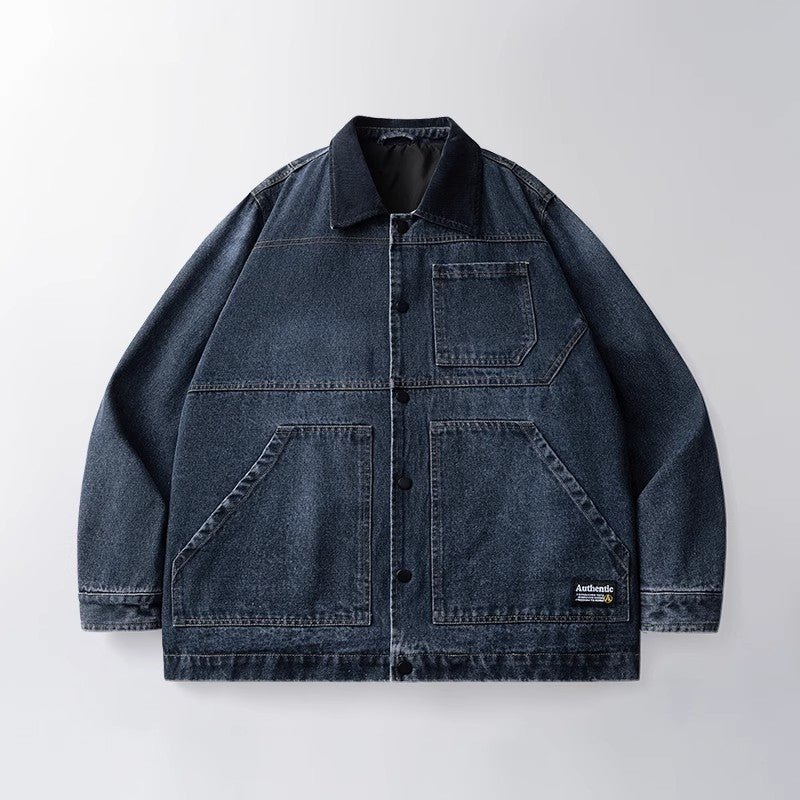 Cargo Denim Jacket