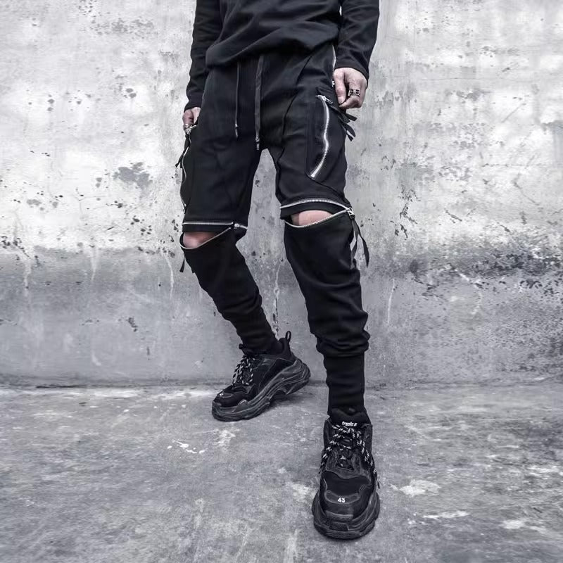 Black Cargo Pants Streetwear