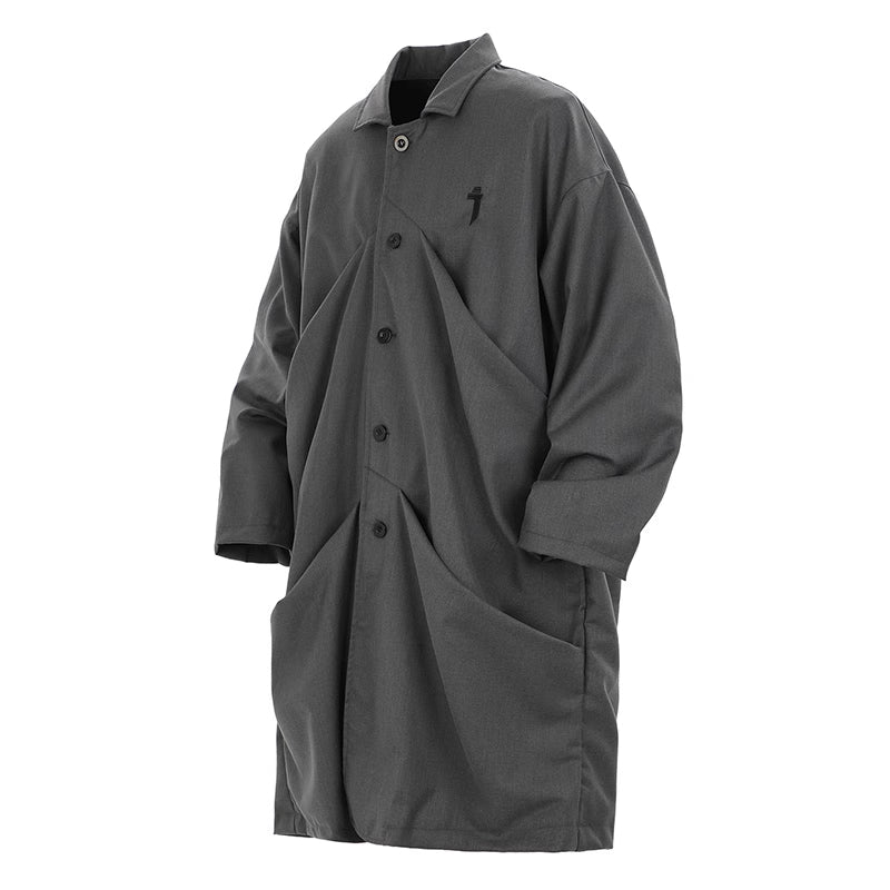 Futuristic Long Techwear Jacket