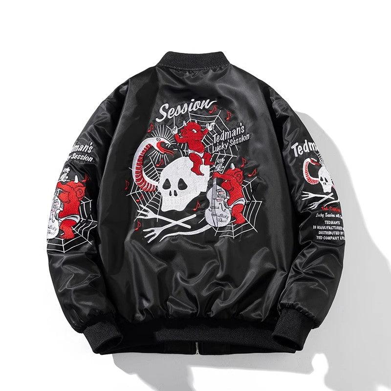 Streetwear Embroidery Jacket