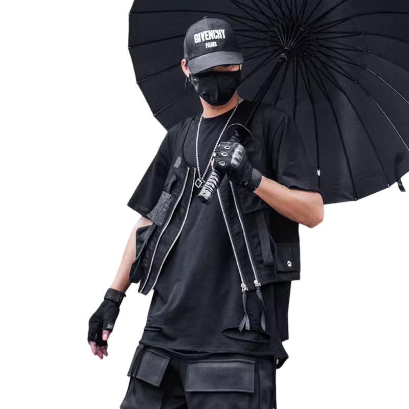 Techwear Crop Vest