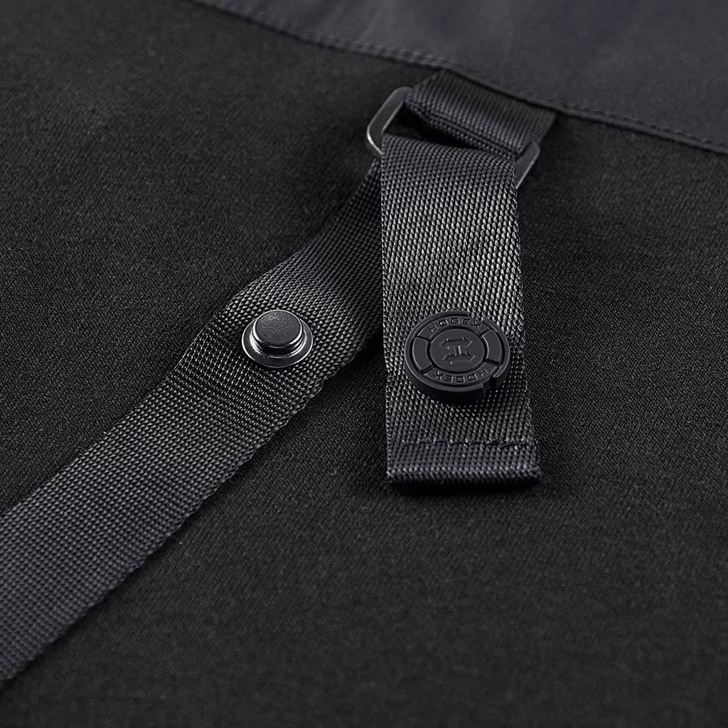 Street-Ready Black Techwear Shirt