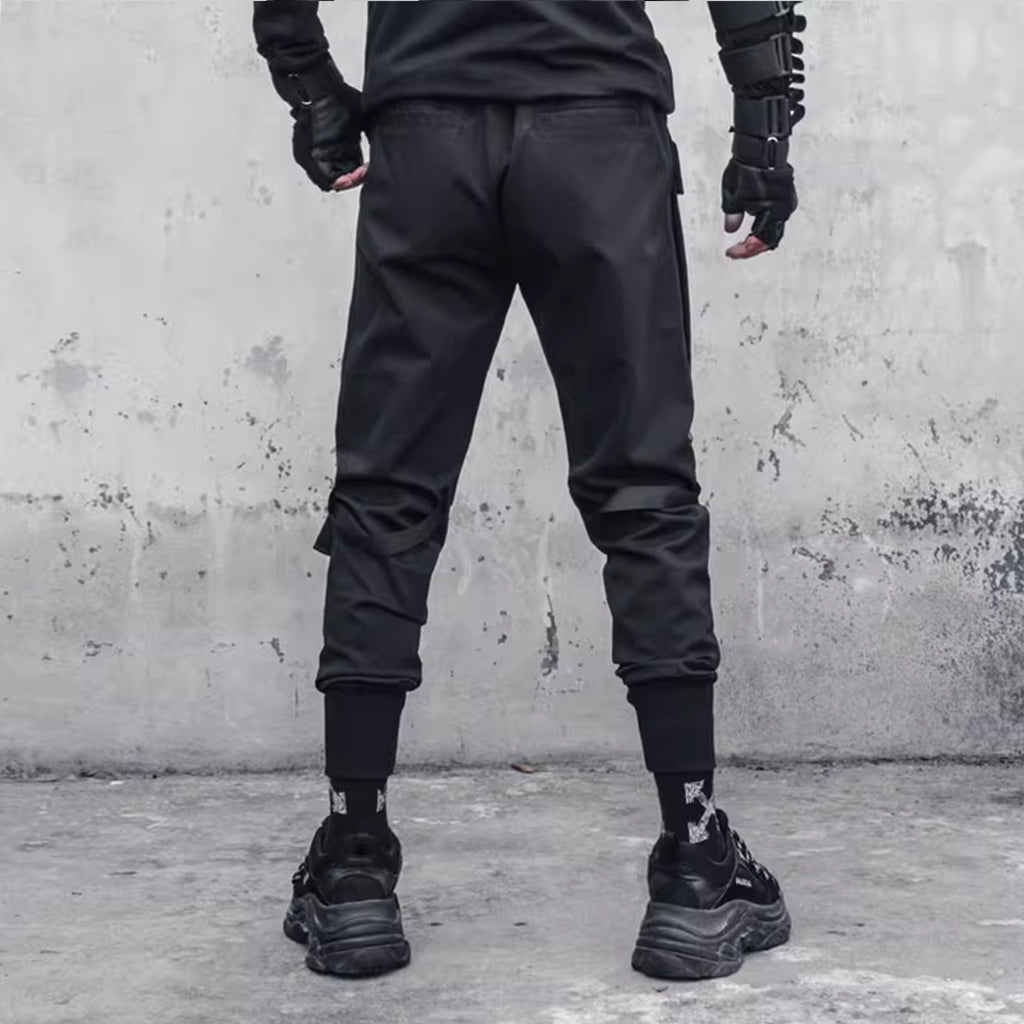 Black Tactical Cargo Pants