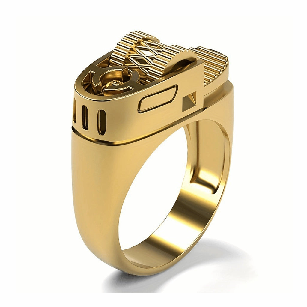 Cyberpunk Lighter Ring