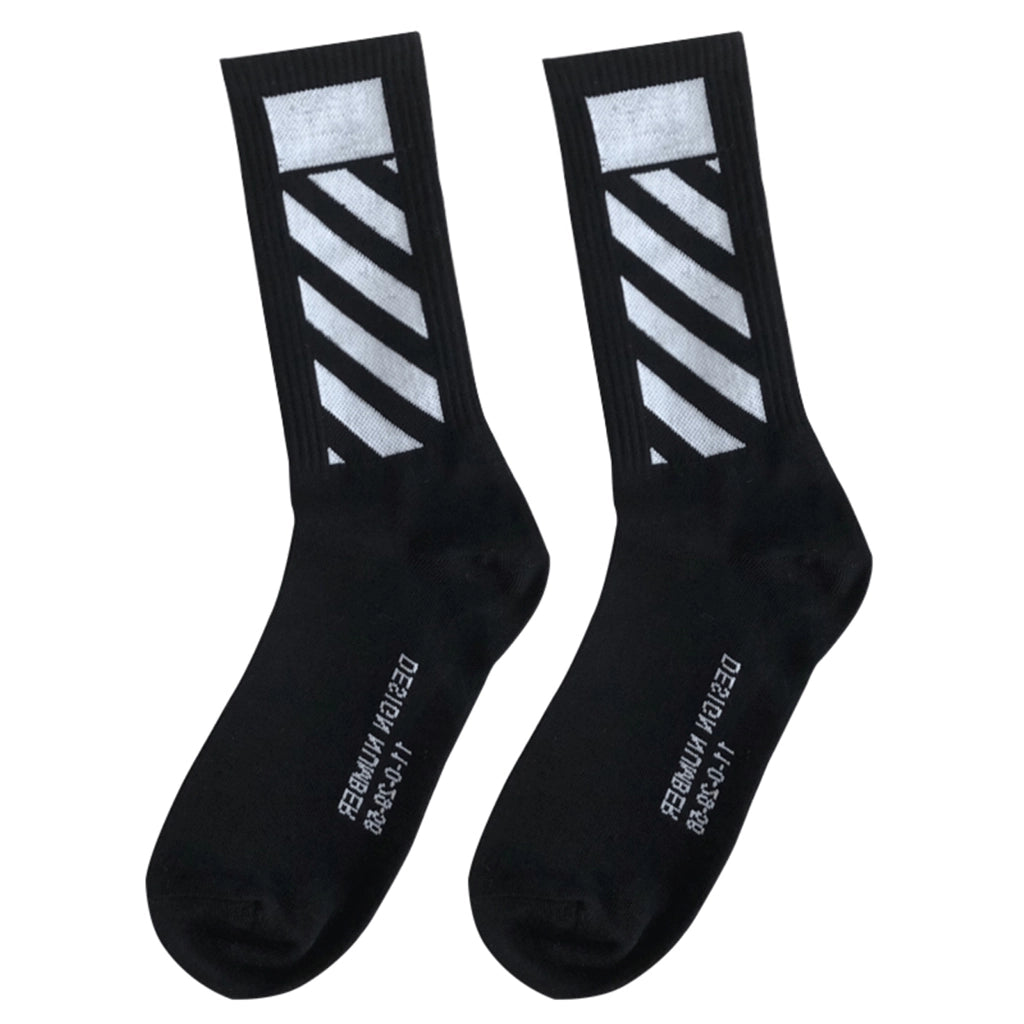 Black Streetwear Socks