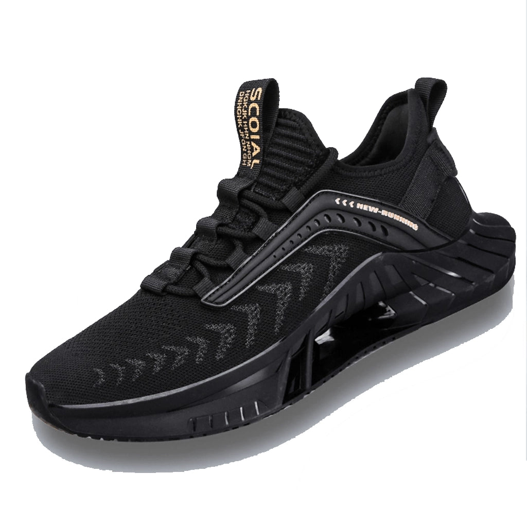 Black Techwear Sneakers