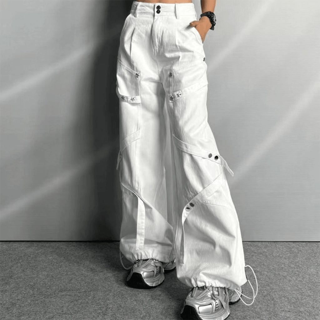 Oversized White Pants