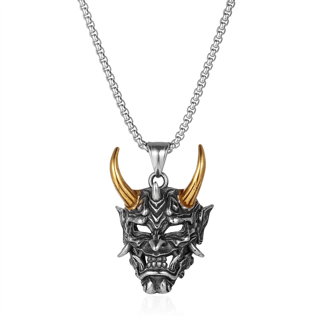 Samurai Demon Necklace