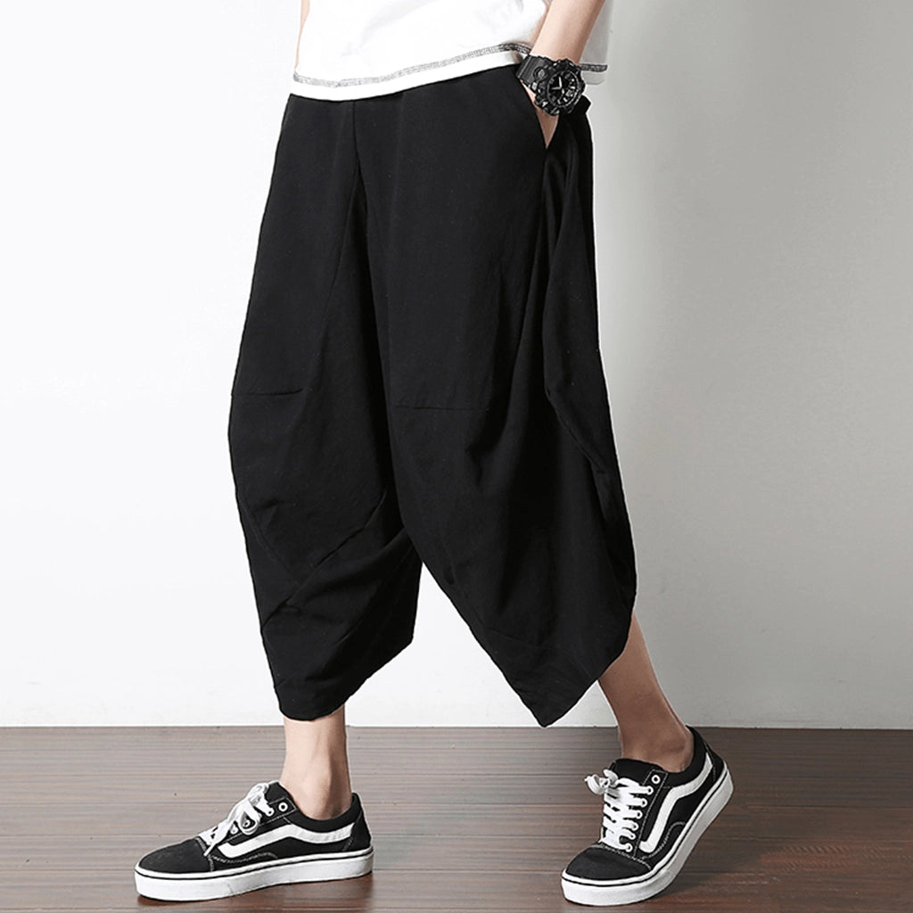 Streetwear Wide-Leg Pants