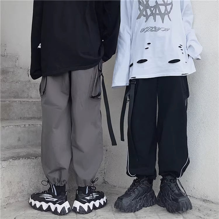 Reflective Techwear Joggers