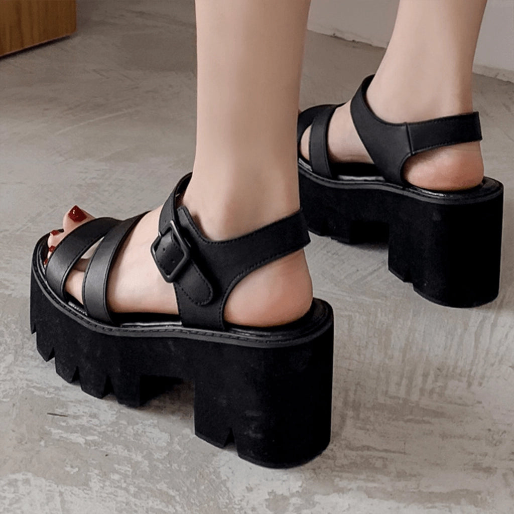Chunky Heel Sandals