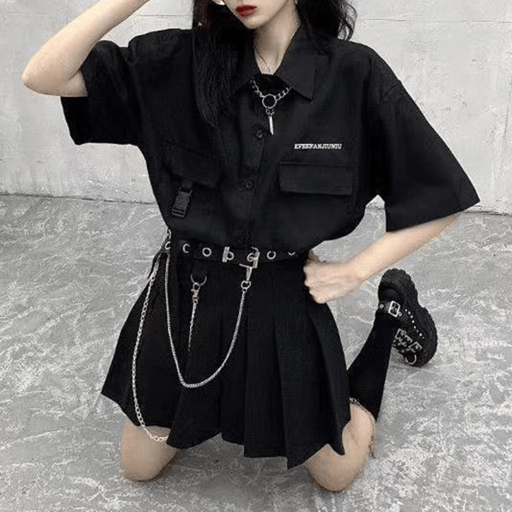 Black Tactical Skirt