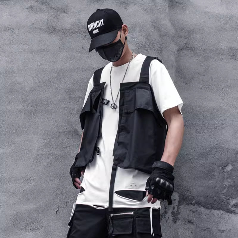 Techwear Big Pocket Vest