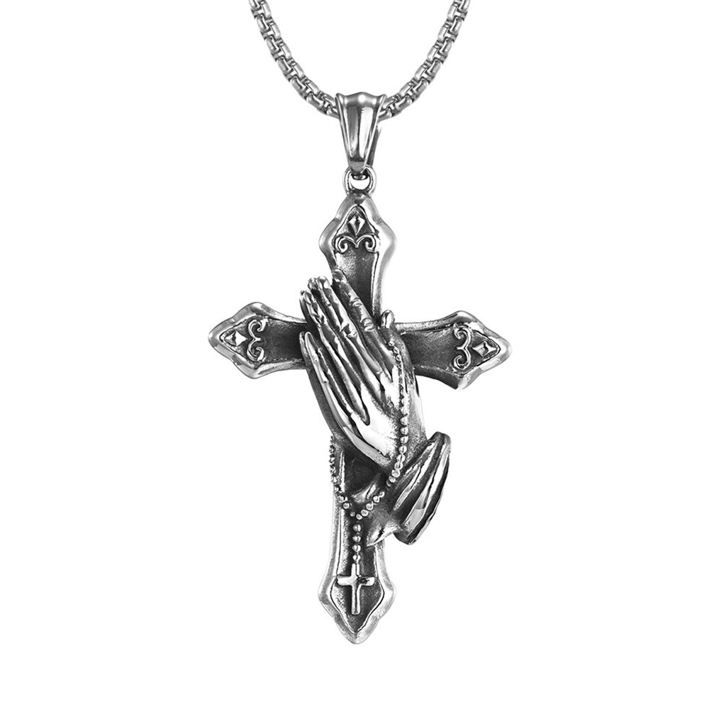Praying Hands Necklace
