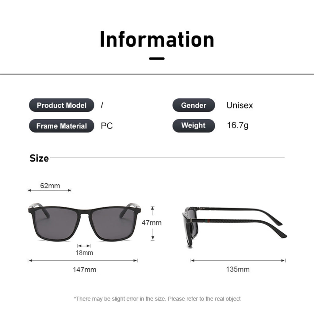Square Frame Sunglasses