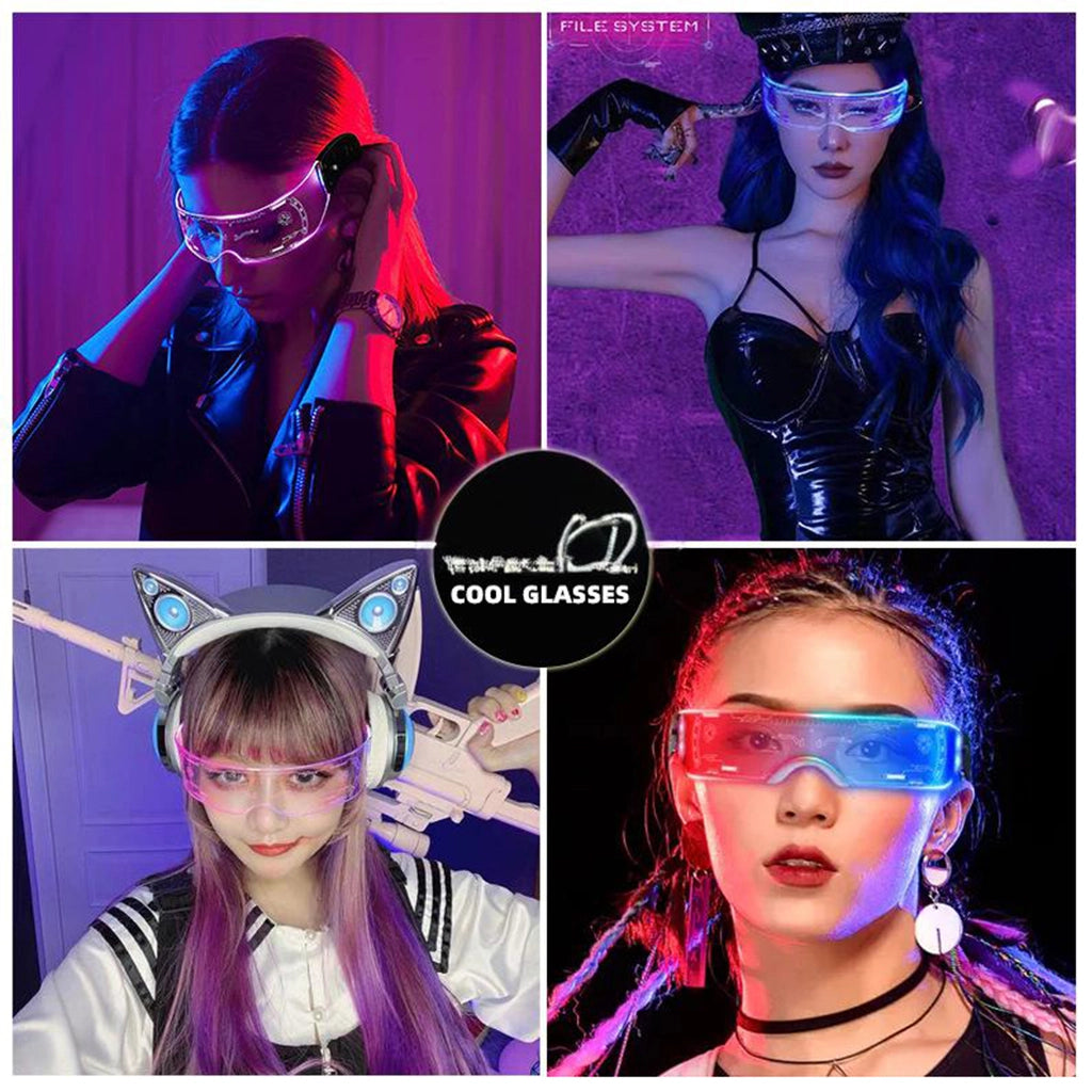 Cyberpunk LED Light Up Eyewear