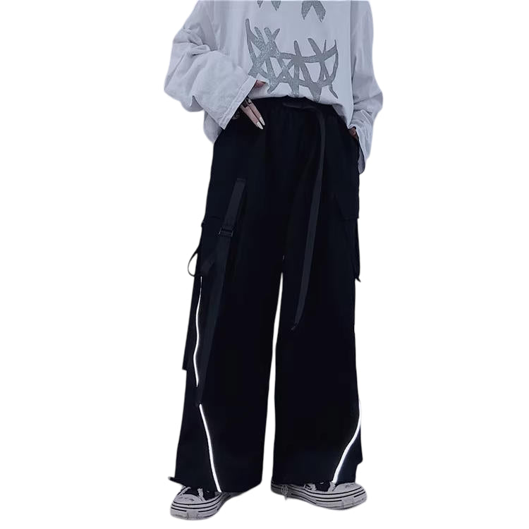 Reflective Techwear Joggers