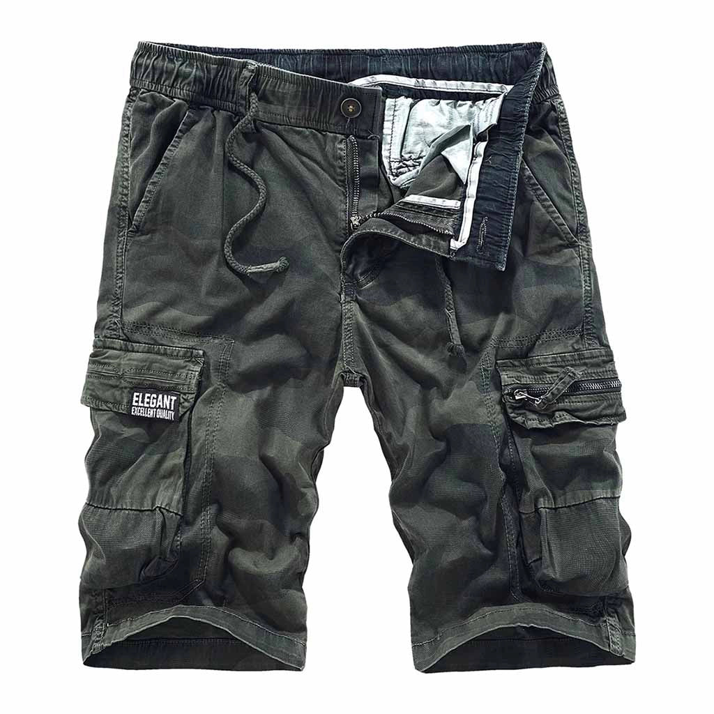 Camo Military Cargo Shorts