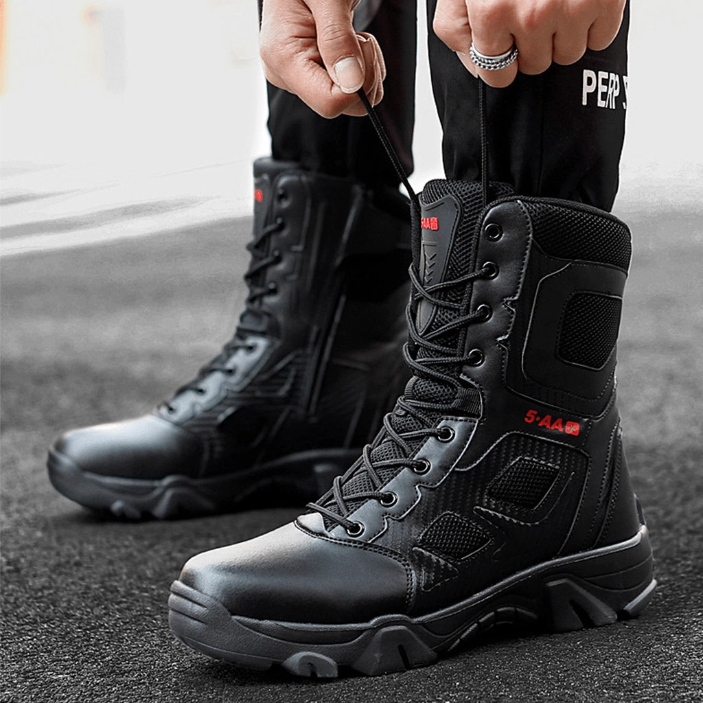 Heavy-Duty Combat Boots