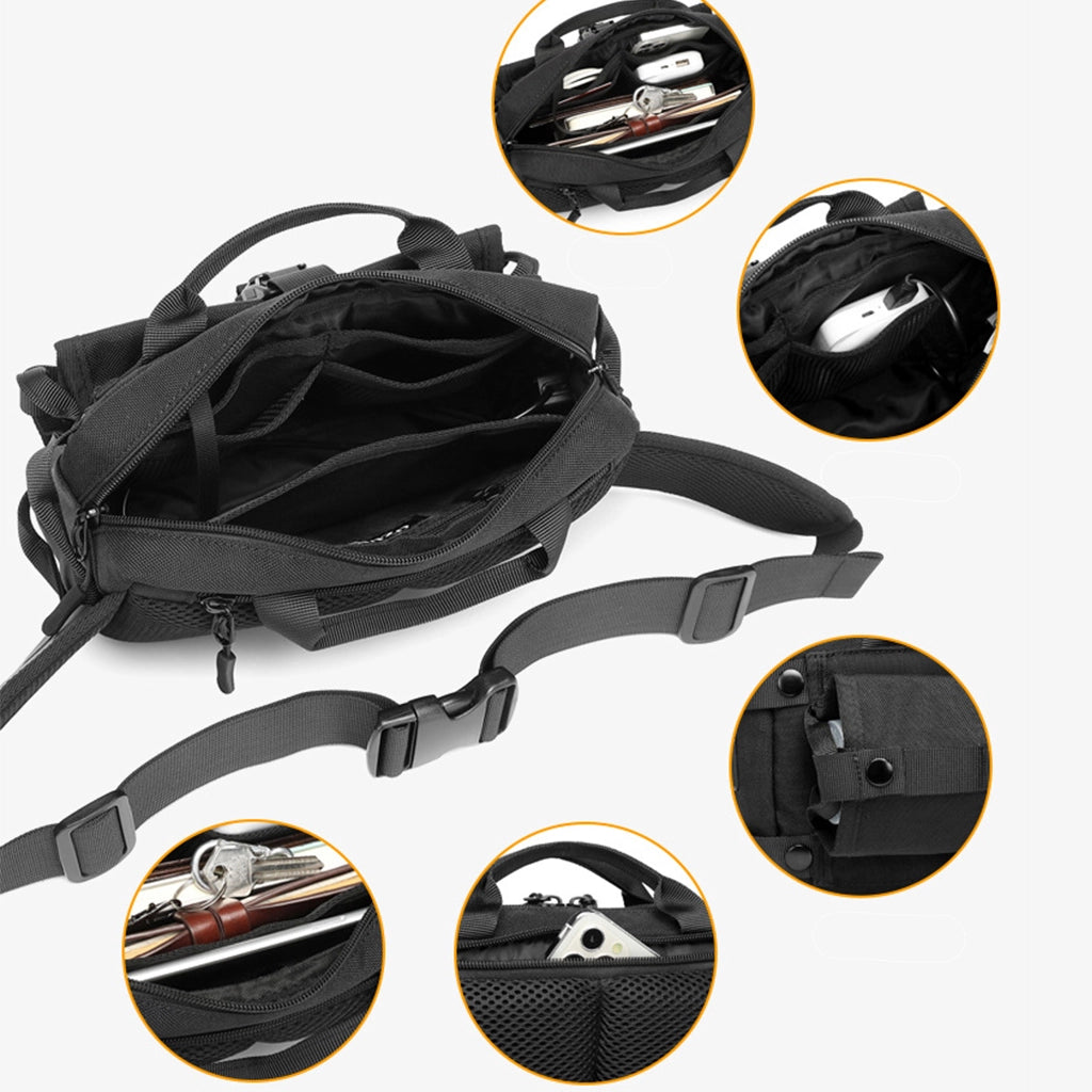 Tactical Bag with USB Charging