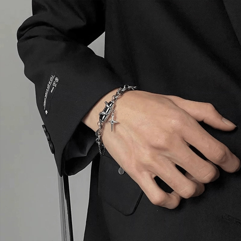Edgy Metal Bracelet