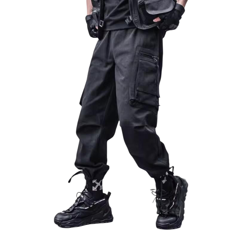 Wide Leg Cargo Trousers