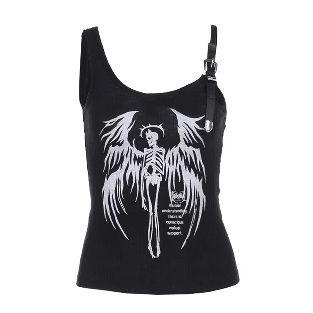 Skeleton Angel Tank Top