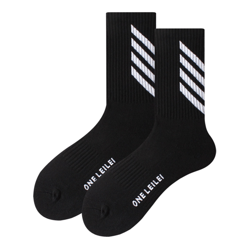 Black Stripes Socks