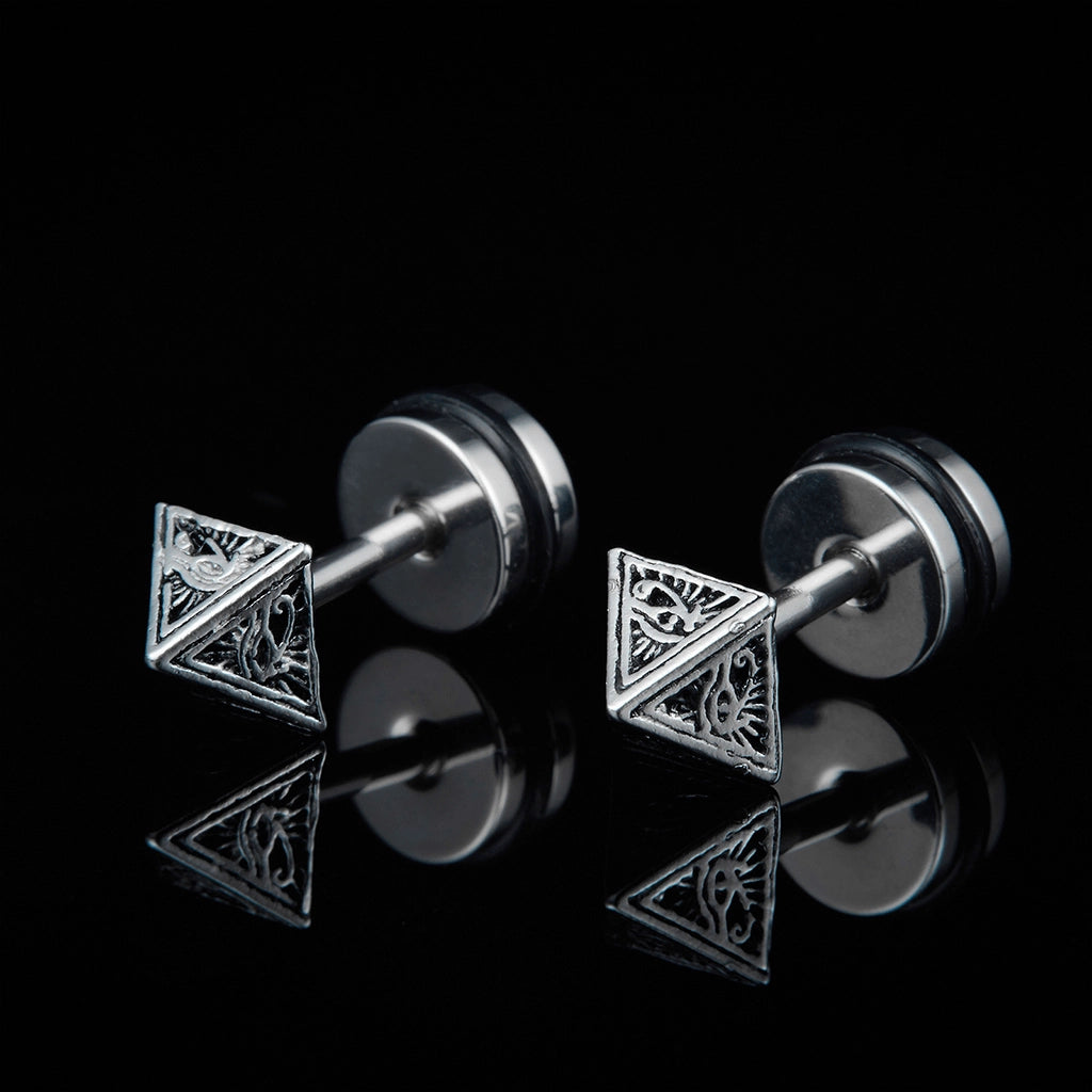 Pyramid Earrings
