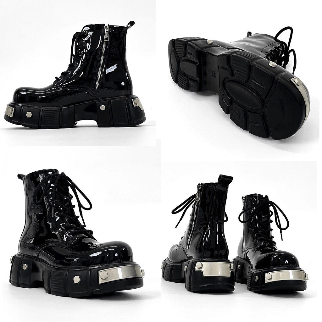 Cyberpunk Platform Boots