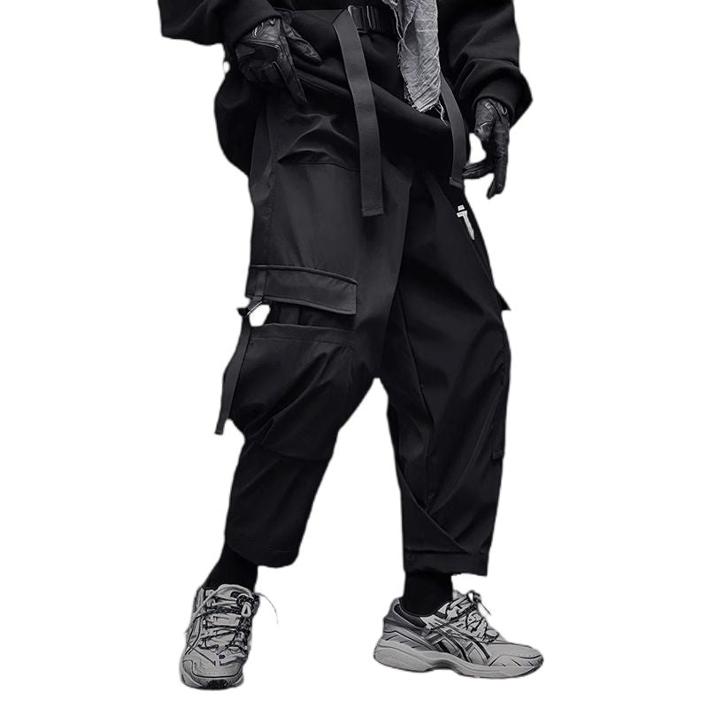 Straight Cargo Techwear Pants