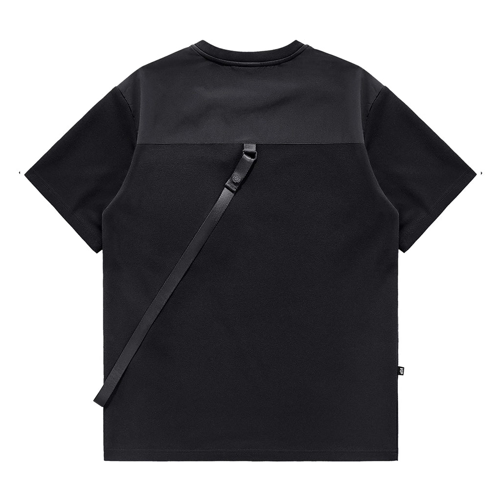Street-Ready Black Techwear Shirt