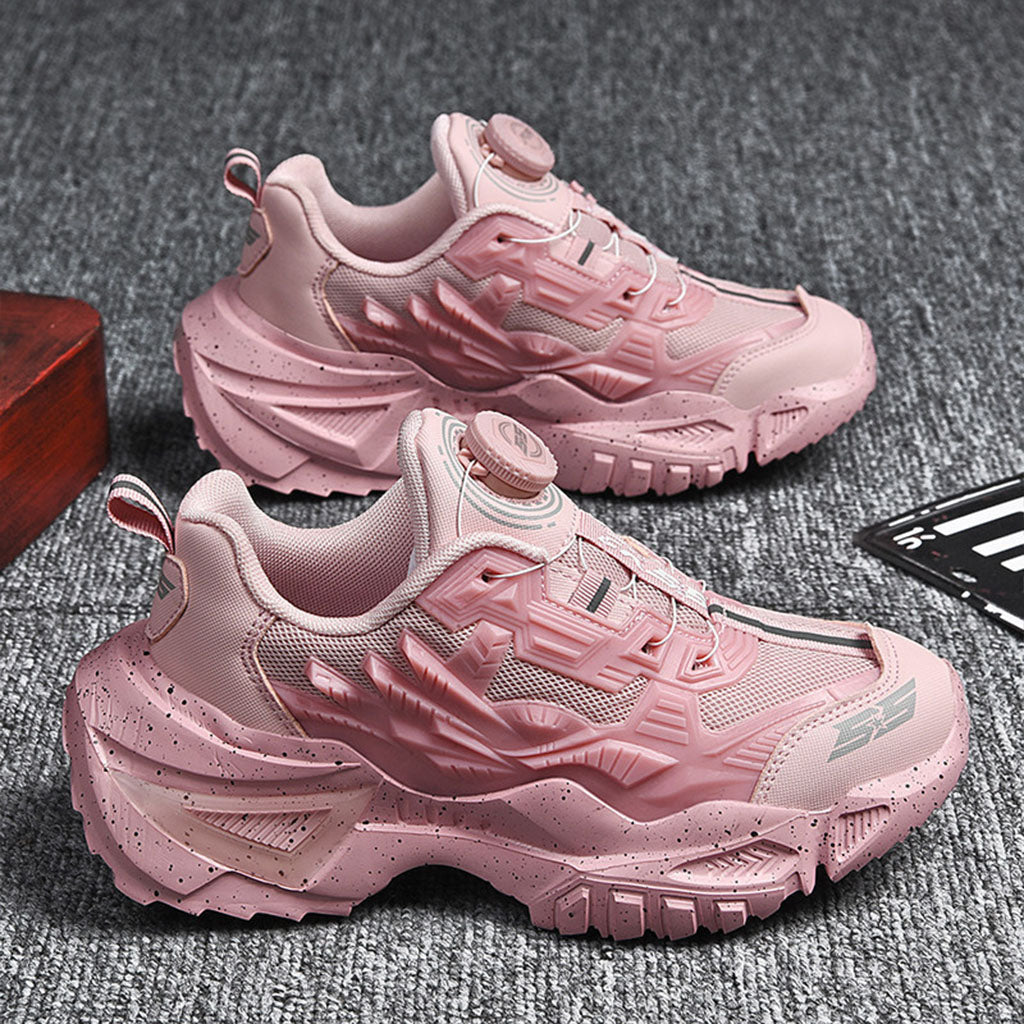 Rotary Dial Lacing Sneakers