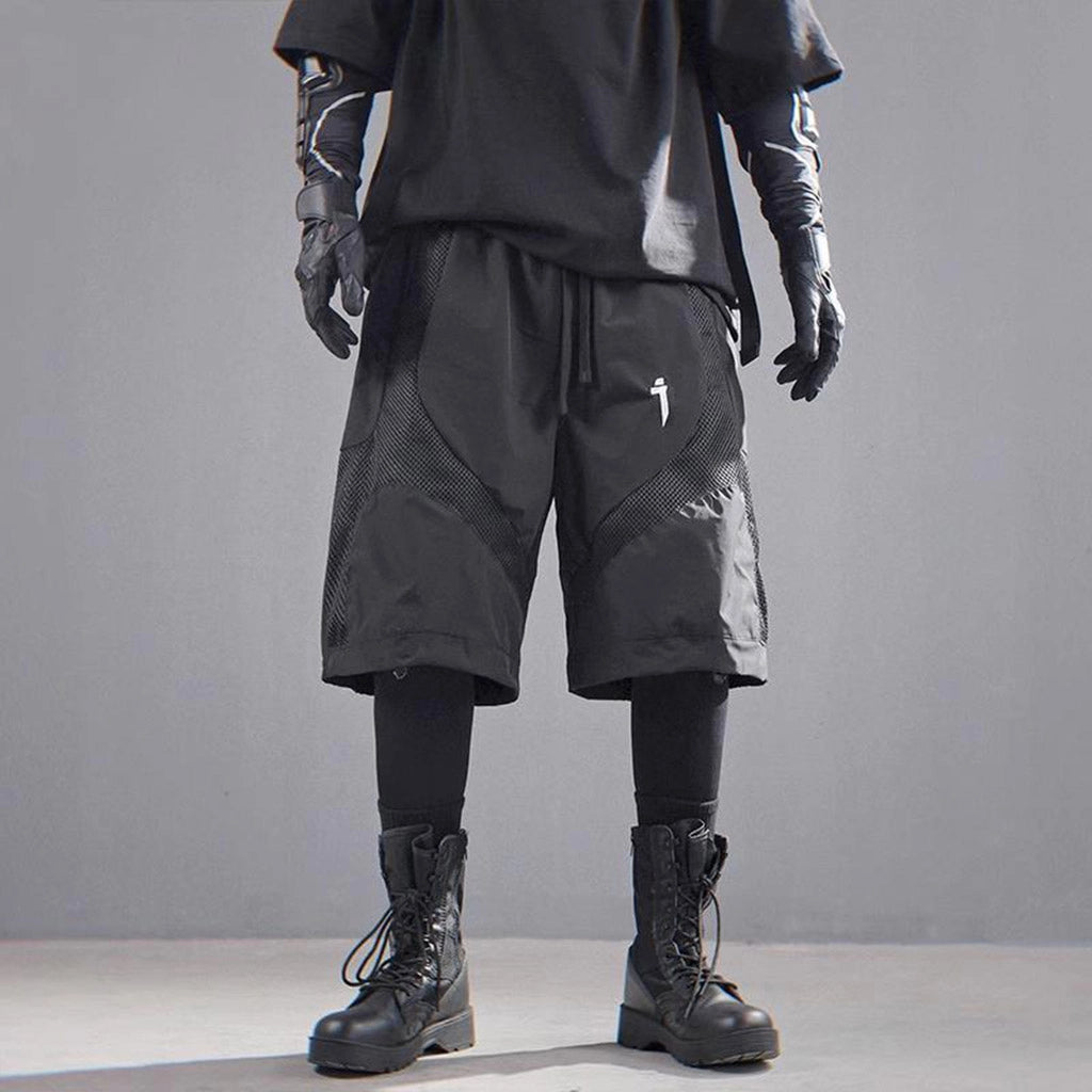 Breathable Mesh Techwear Shorts