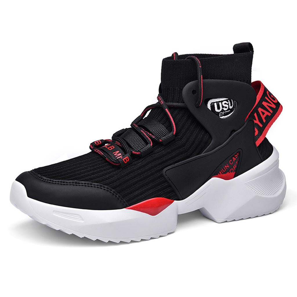 Street White & Red Sneaker