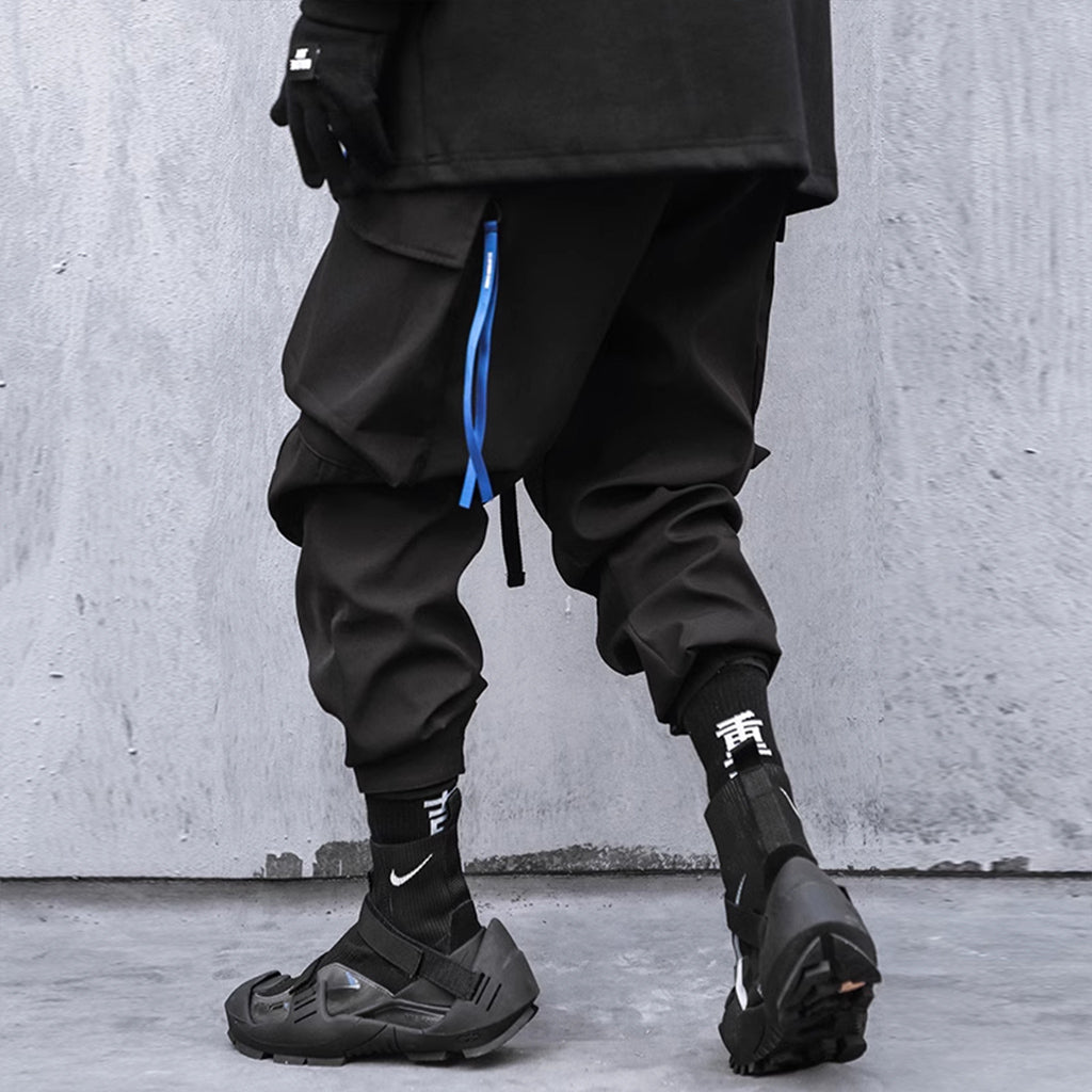 Adjustable Grey Tech Pants