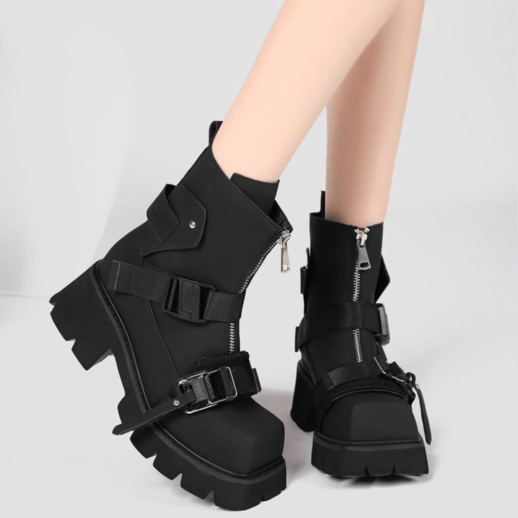 Buckle Streetwear Boots