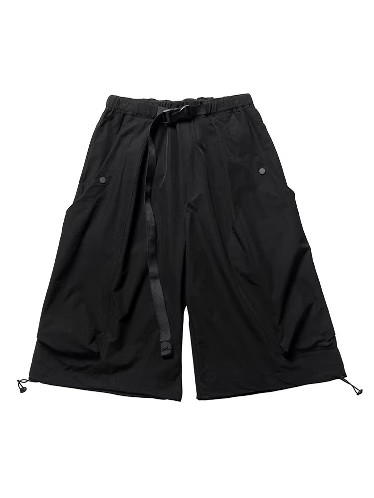 Streetwear Cargo Cropped Pants