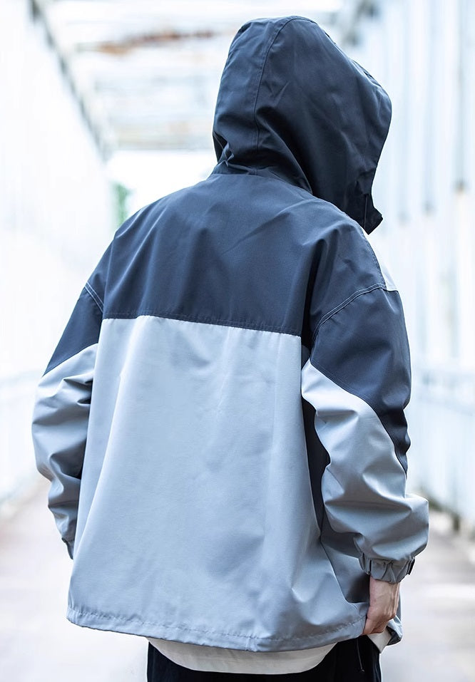 Cyberpunk Hooded Techwear Jacket