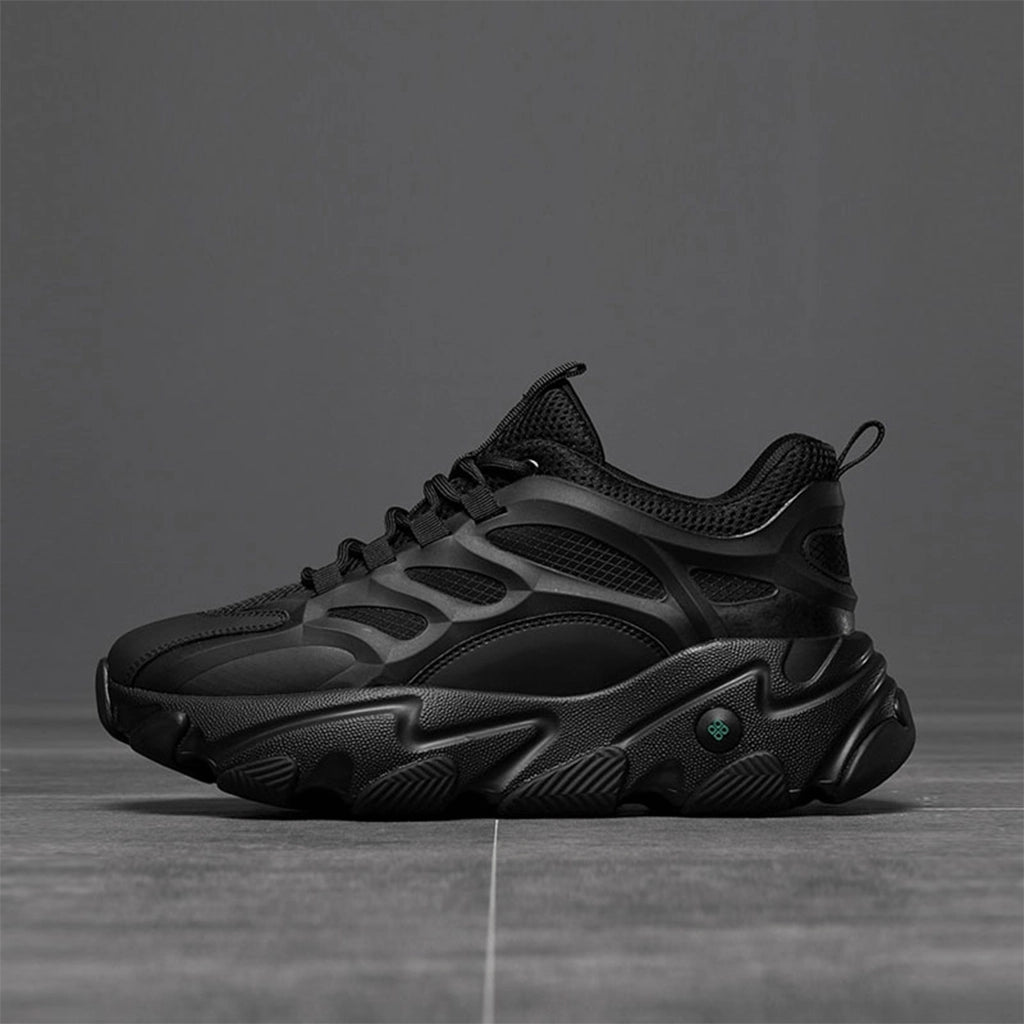 Black Breathable Sneakers