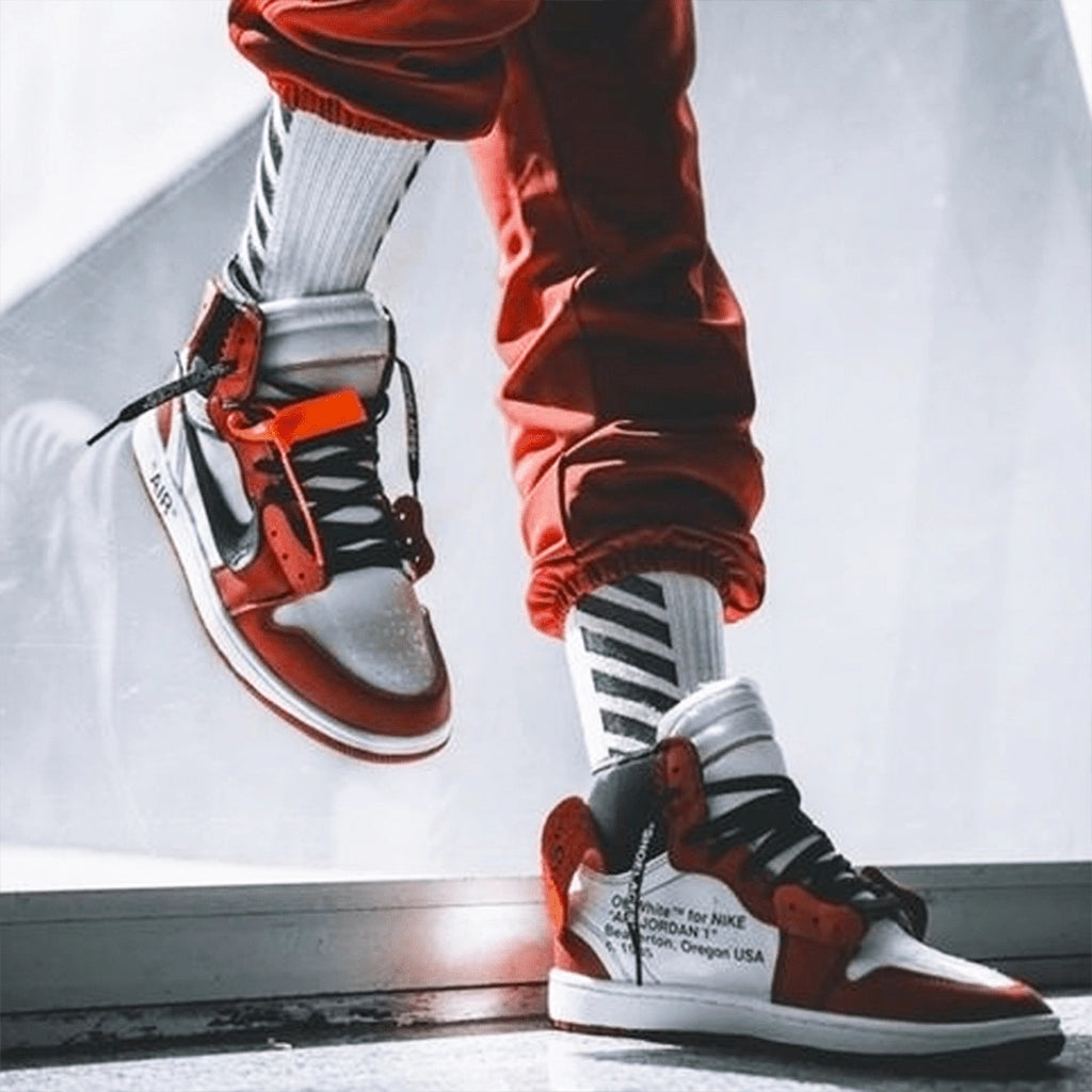 Diagonal Stripe Socks